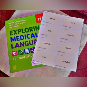 ⚕️📗🏥 11th Edition: EXPLORING MEDICAL LANGUAGE & FLASHCARDS